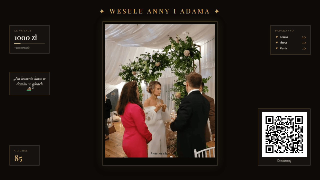 Live Wall preset — black-tie-noir