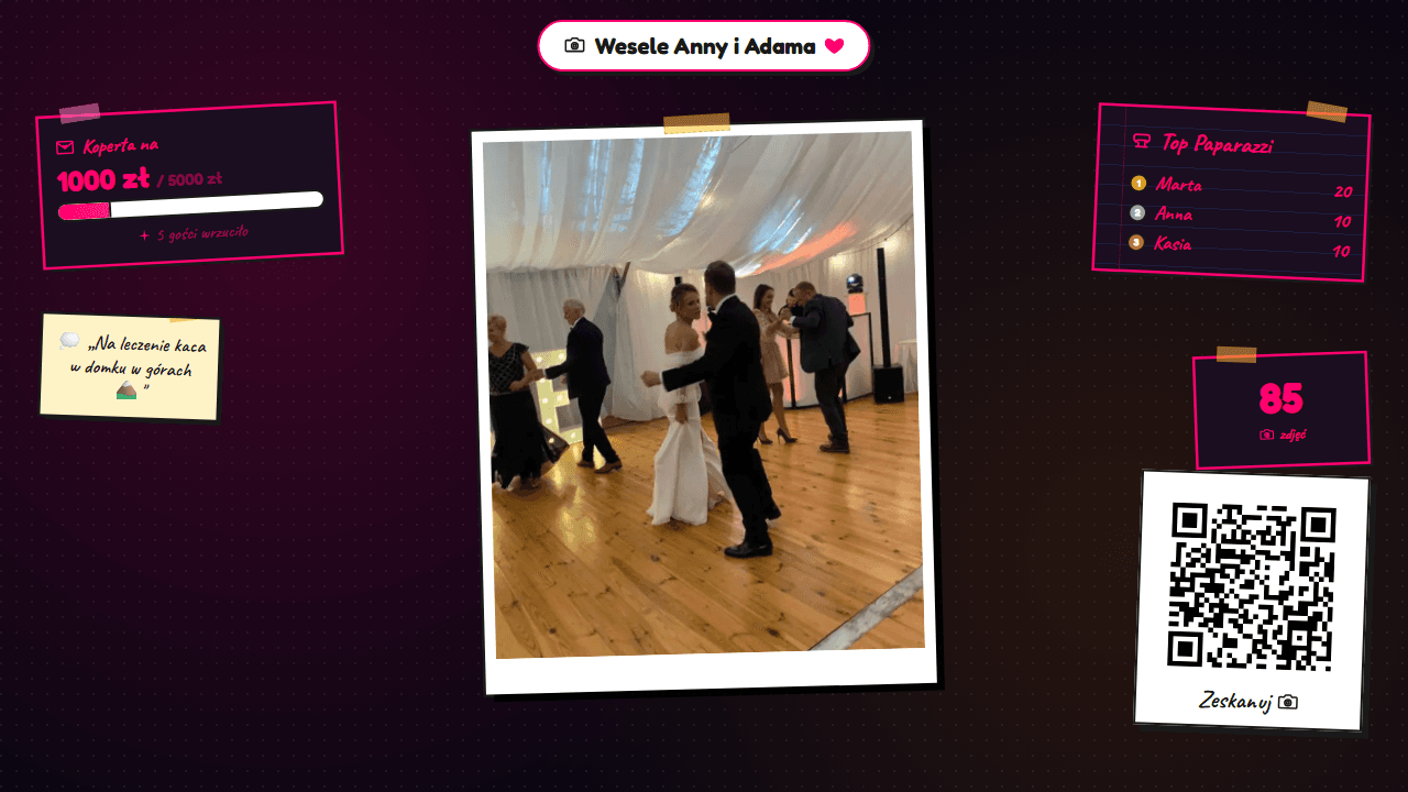 Live Wall preset — party-night